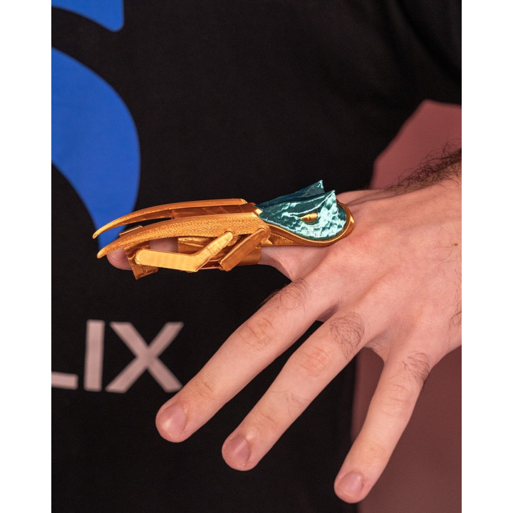 Snake Strike – Lame De Doigt Serpent | Accessoire Cosplay Spectaculaire