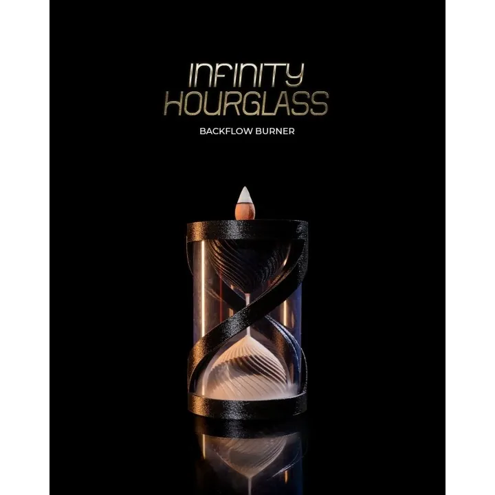 Brûle-Encens Infinity Hourglass – Sablier Backflow