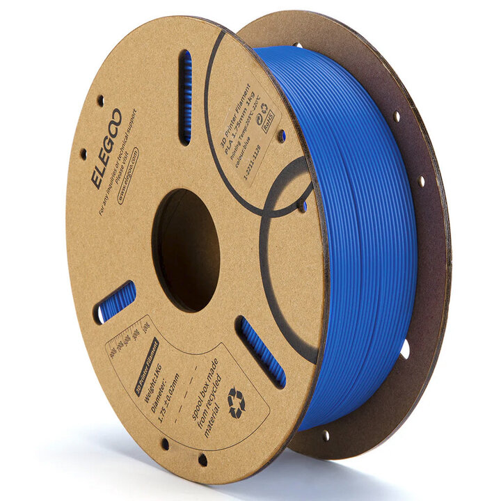 Elegoo - PLA Bleu - 1.75 mm - 1 kg | Maison Drabiec