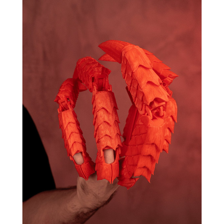 Griffes Dragonborn Articulées – Couvre-Doigts Dragon Cosplay