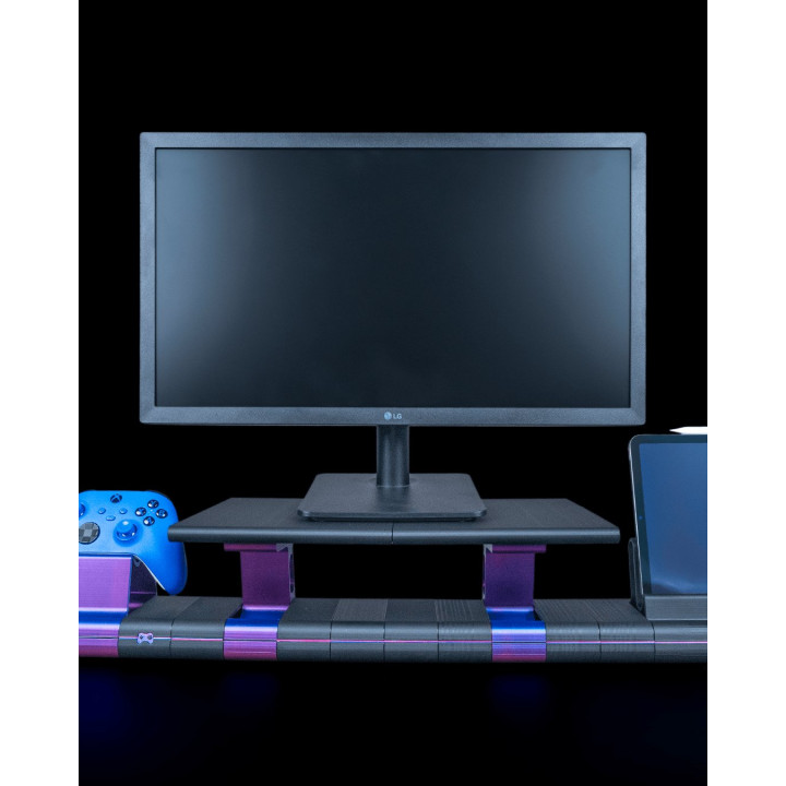 Gear Hub – Station Gamer Modulaire Pour Bureau Tech