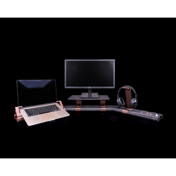Focus Hub – Station De Bureau Modulaire Tout-En-Un