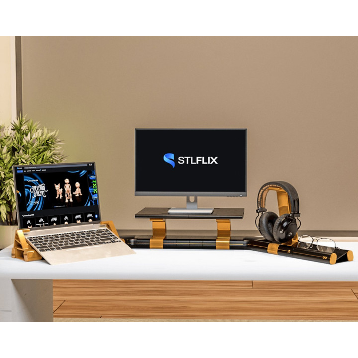 Focus Hub – Station De Bureau Modulaire Tout-En-Un