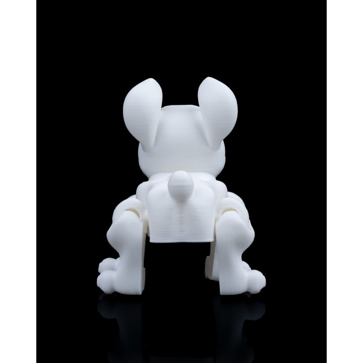 Bouledogue Français Articulé – Figurine Interactive Press The Dog