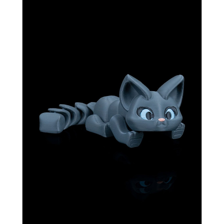Stretchy Kitty – Chaton Articulé Flexible & Adorable