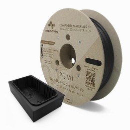 Nanovia - PC V0 UL-94 (ininflammable) - Noir (black) - 1,75 mm…