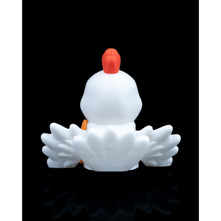 Flapper Chicken – Poulet Articulé Figurine Kawaii