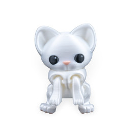 Curious Cat – Figurine Chat Curieux Articulée