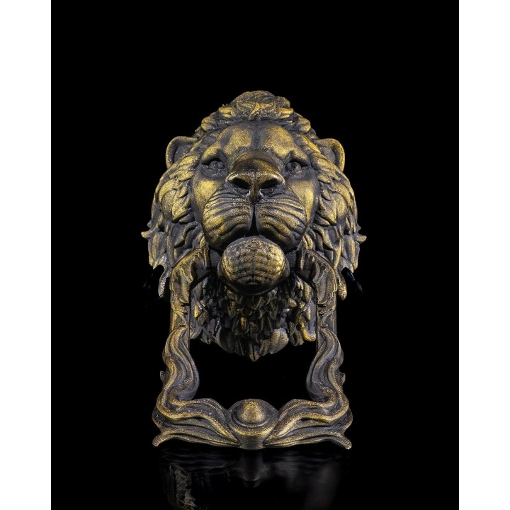 Heurtoir Lion – Décoration porte Made in Occitanie