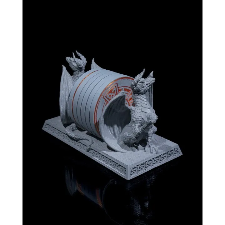 Porte-dessous de verre Dragons Celtiques | Made in Occitanie