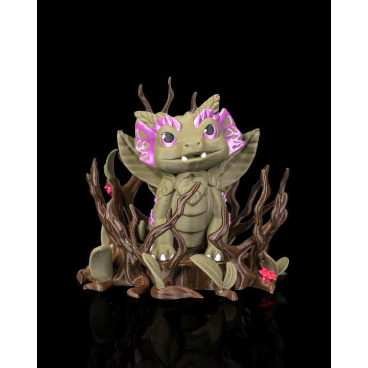 Œuf De Dragon Floral – Coffret Magique Avec Bébé Dragon