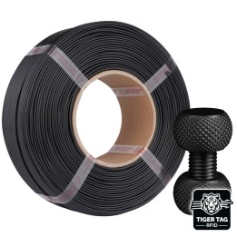 Jamg He - ABS - Noir (Black) - 1,75 mm - 1 kg - Refill avec RFID Tiger