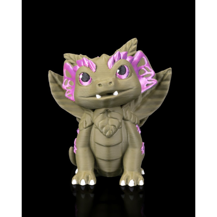 Flora – Figurine Dragon Des Fleurs, Mignonne & Colorée