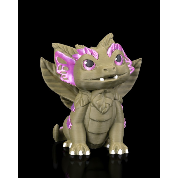 Flora – Figurine Dragon Des Fleurs, Mignonne & Colorée