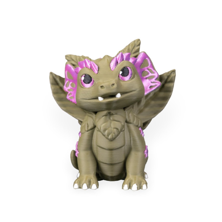 Flora – Figurine Dragon Des Fleurs, Mignonne & Colorée