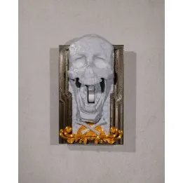 Cache Interrupteur Tête De Mort "Last Wickie" – Décoration Gothique