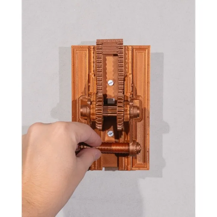 Cache Interrupteur Steampunk "The Right Lever"