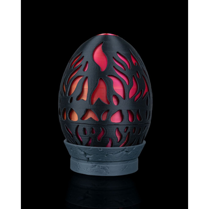 Œuf De Dragon Magma – Figurine Décorative Avec Dragonnet Surprise