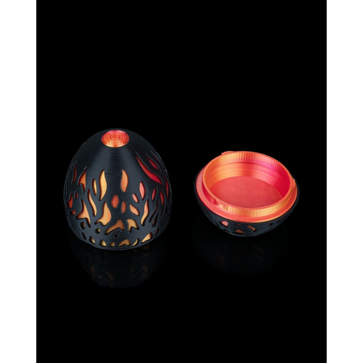 Œuf De Dragon Magma – Figurine Décorative Avec Dragonnet Surprise