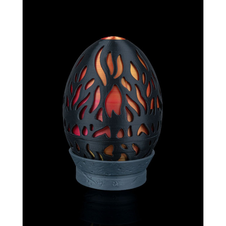 Œuf De Dragon Magma – Figurine Décorative Avec Dragonnet Surprise