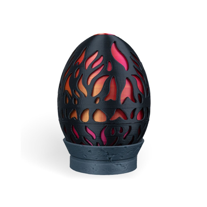 Œuf De Dragon Magma – Figurine Décorative Avec Dragonnet Surprise