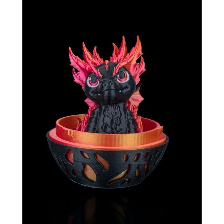 Magmos – Figurine Dragon De Feu Décorative