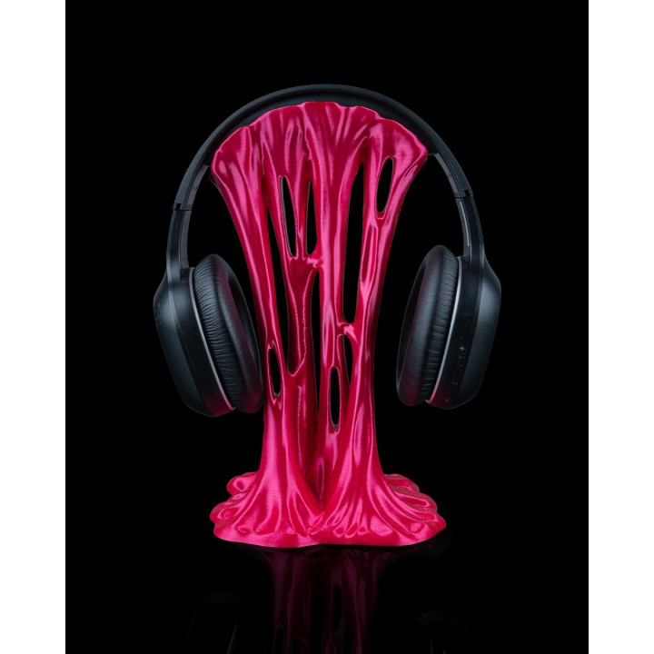 Support Casque "Slime" – Porte-Casque Effet Liquide Fondu