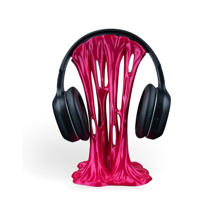 Support Casque "Slime" – Porte-Casque Effet Liquide Fondu