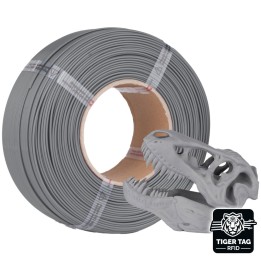 Jamg He - Hi-Speed PLA+ - Gris (Grey) - 1,75 mm - 1 kg - Refill avec R