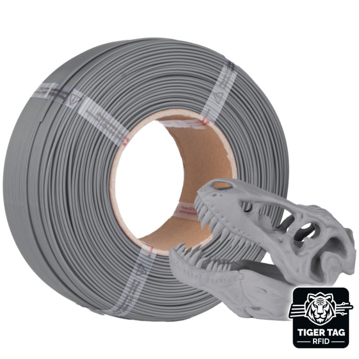 Jamg He - Hi-Speed PLA+ - Gris (Grey) - 1,75 mm - 1 kg - Refill avec R