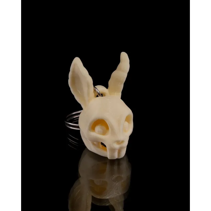 Porte-Clés Crâne Animal Fantasy – Chat, Lapin, Licorne