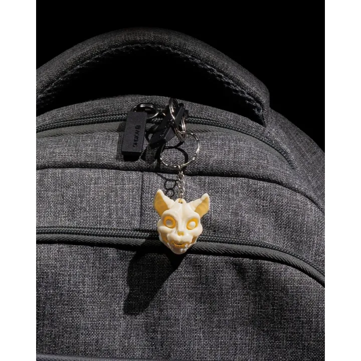 Porte-Clés Crâne Animal Fantasy – Chat, Lapin, Licorne