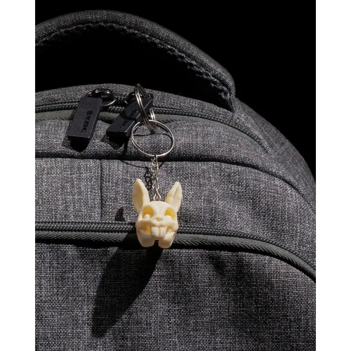 Porte-Clés Crâne Animal Fantasy – Chat, Lapin, Licorne