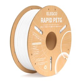 Elegoo - Rapid PETG - Blanc - 1,75 mm - 1 kg | Maison Drabiec