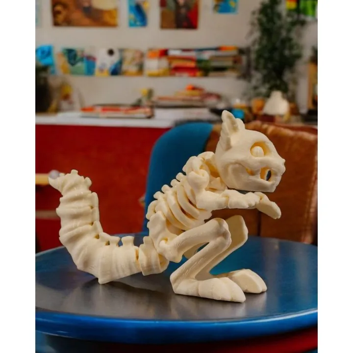Écureuil Squelette – Figurine Déco Made in Occitanie