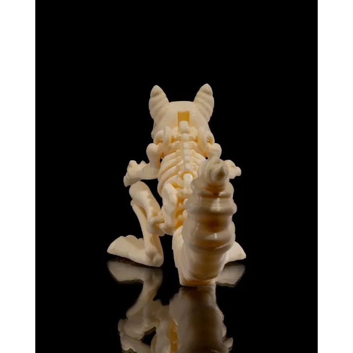 Écureuil Squelette – Figurine Déco Made in Occitanie