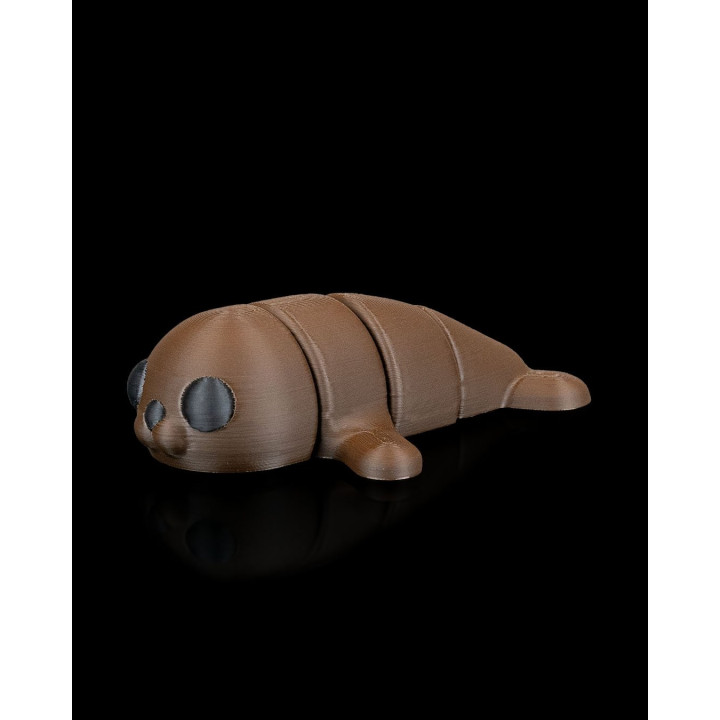 Phoque Endormi & Récif De Corail – Figurine Articulée Décorative