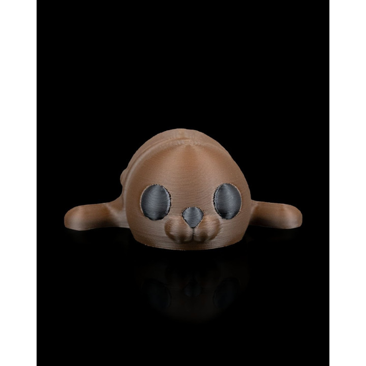 Phoque Endormi & Récif De Corail – Figurine Articulée Décorative
