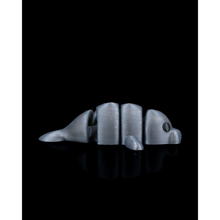 Lamantin Zen Sur Son Récif – Figurine Décorative & Porte-Clés