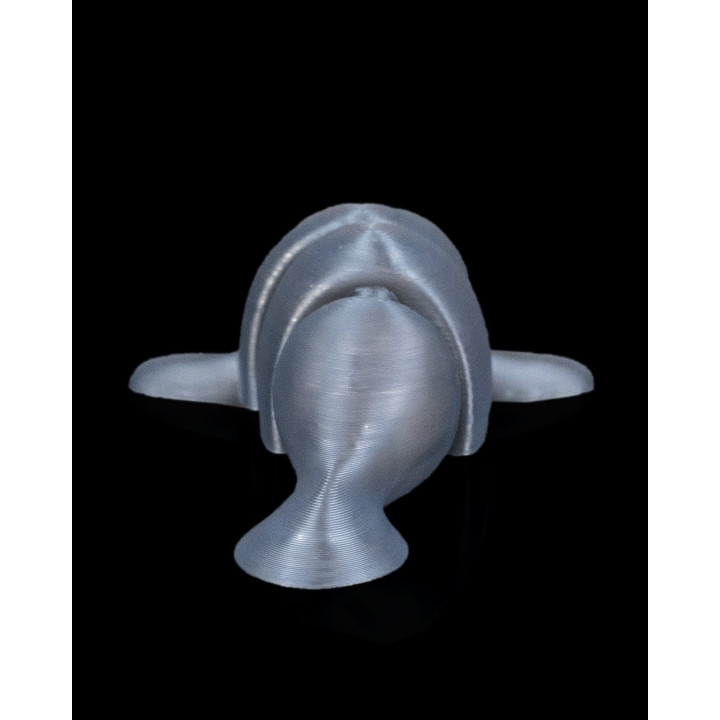 Lamantin Zen Sur Son Récif – Figurine Décorative & Porte-Clés