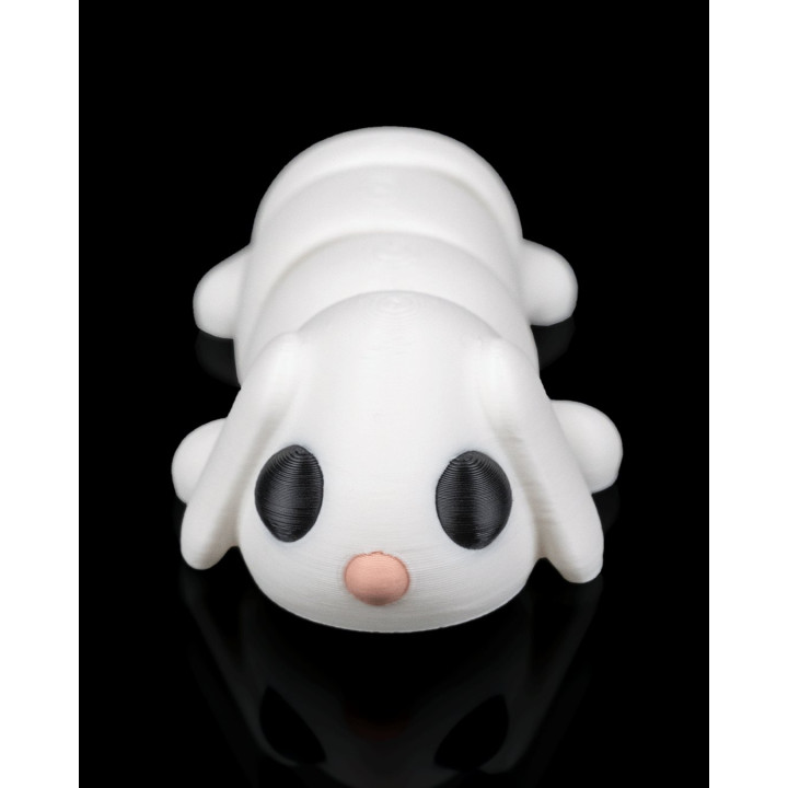 Lapin Blotti Dans Son Nid – Figurine Décorative & Porte-Clés