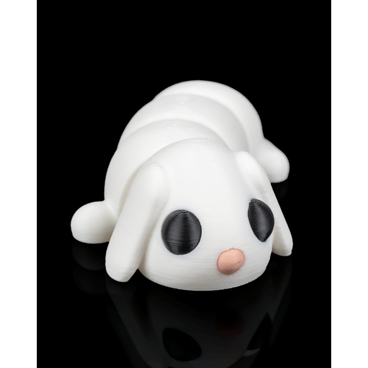 Lapin Blotti Dans Son Nid – Figurine Décorative & Porte-Clés