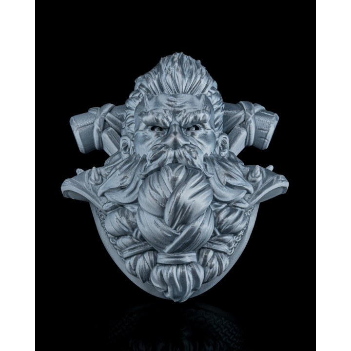Glow Smith – Applique Murale Guerrier Nain Lumineux