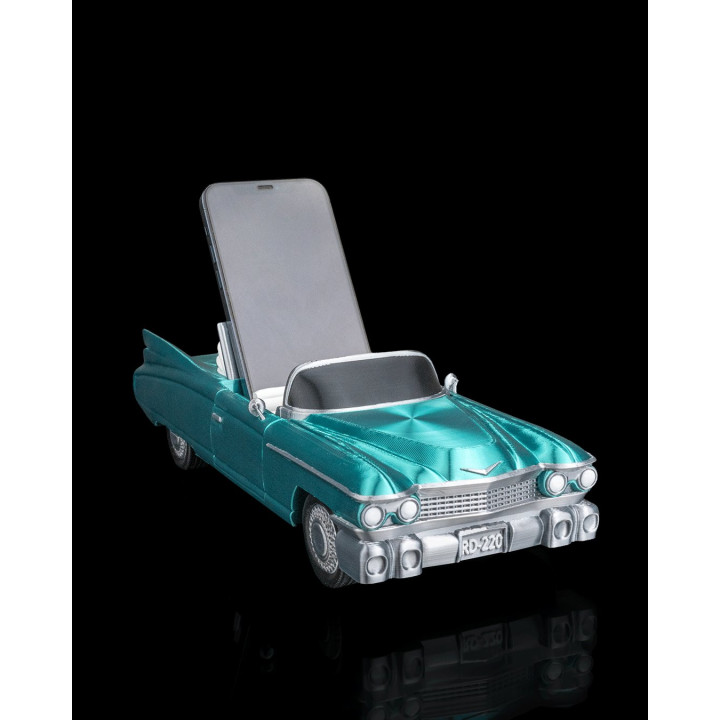 Support Téléphone Cadillac Vintage – Porte-Téléphone Voiture Américaine Rétro