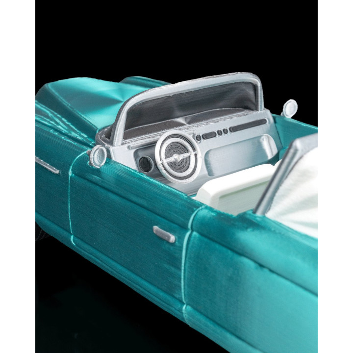 Support Téléphone Cadillac Vintage – Porte-Téléphone Voiture Américaine Rétro