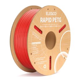 Elegoo - Rapid PETG - Rouge - 1,75 mm - 1 kg | Maison Drabiec