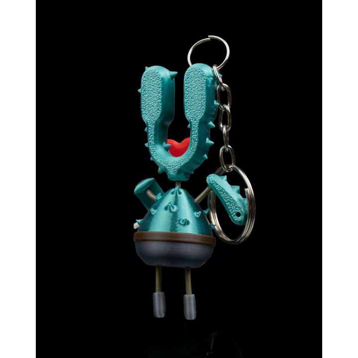 Pokey Monster – Porte-Clés Figurine Monstre Piquant Multicolore