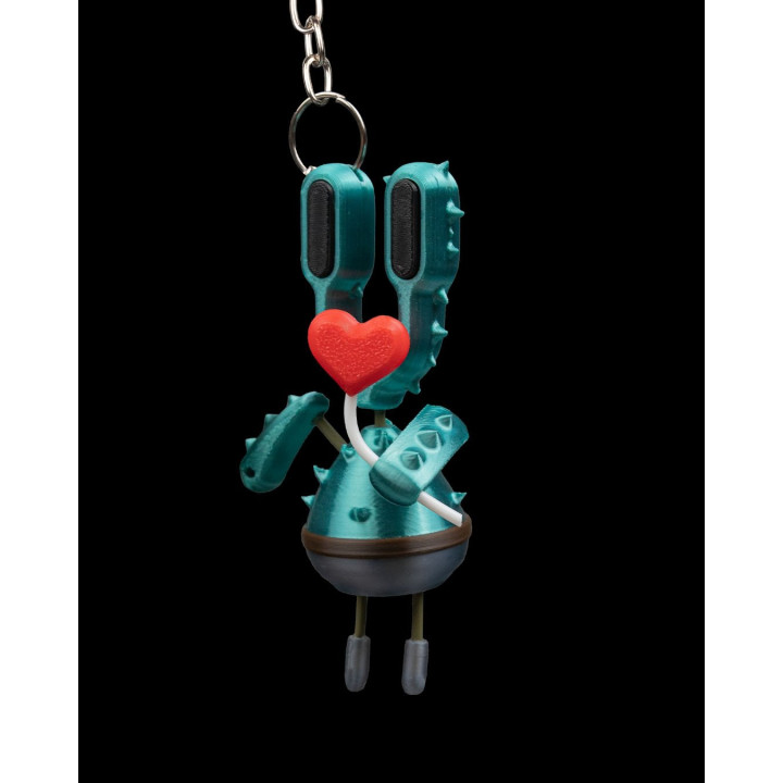 Pokey Monster – Porte-Clés Figurine Monstre Piquant Multicolore