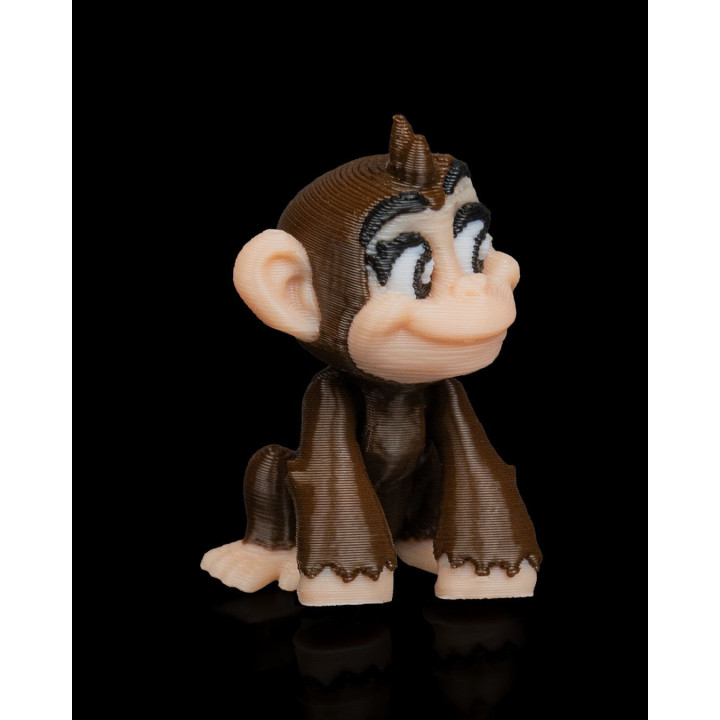 Duo De Singes Espiègle – Figurines Décoratives Made In Occitanie