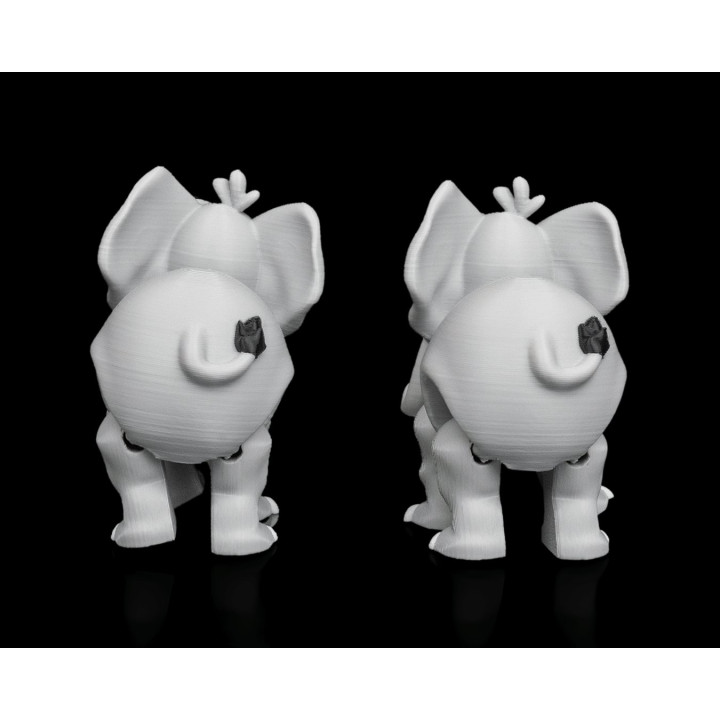 Duo De Figurines Éléphants Fantaisie – Décoration & Cadeau Original